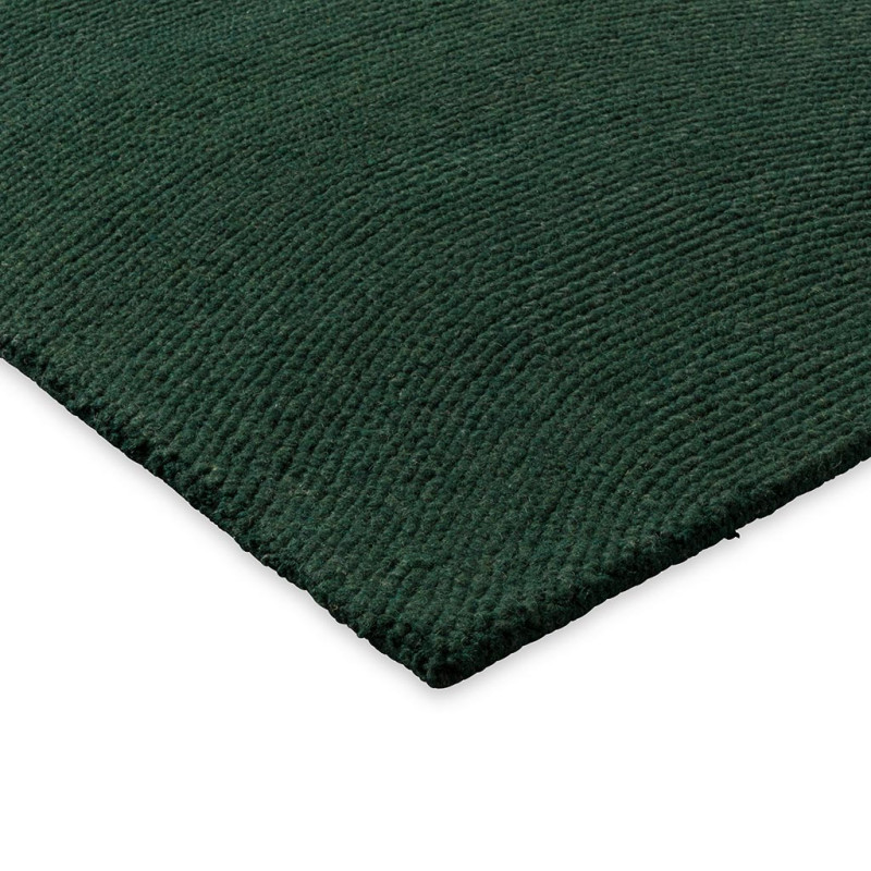 Tapis moderne haut de gamme pure laine Décor Echo Vert