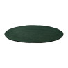 Tapis moderne haut de gamme pure laine rond Décor Echo vert
