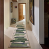 Tapis de couloir en laine formes géométriques Zeal Forest