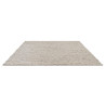 Tapis haut de gamme laine beige chiné Sober Natural