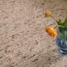 Tapis haut de gamme laine beige chiné Sober Natural