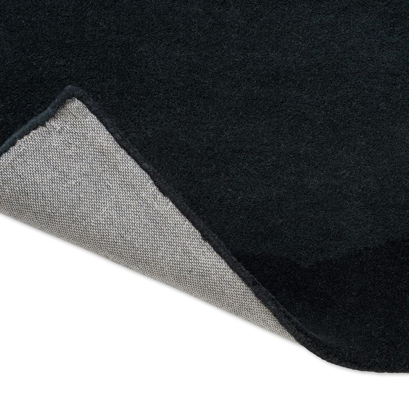 Tapis en laine bleu Sedimentary
