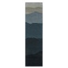 Tapis de couloir en laine bleu Sedimentary