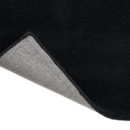 Tapis de couloir en laine bleu Sedimentary