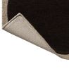 Tapis en laine tufté main Spot Square walnut-lichen dos