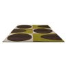 Tapis en laine tufté main Spot Square walnut-lichen packshot