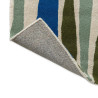 Tapis à motif géométrique Saku Olive Scion