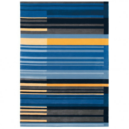 Tapis Design Colour Codes Bleu par Arte Espina Tapis Design Colour Codes Bleu par Arte Espina