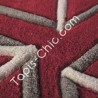 Tapis de Salon Graphique Kinetic Rouge par Arte Espina Tapis de Salon Graphique Kinetic Rouge par Arte Espina