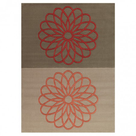 Tapis Rectangulaire Rosaces Revival par Arte Espina Tapis Rectangulaire Rosaces Revival par Arte Espina
