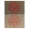 Tapis Rectangulaire Rosaces Revival par Arte Espina Tapis Rectangulaire Rosaces Revival par Arte Espina