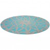 Tapis Rond Turquoise Oriental Lounge par Esprit Home Tapis Rond Turquoise Oriental Lounge par Esprit Home
