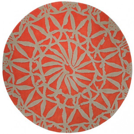 Tapis Rond Rouge Oriental Lounge par Esprit Home Tapis Rond Rouge Oriental Lounge par Esprit Home
