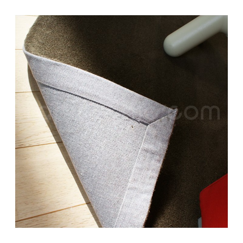 Tapis Uni Moderne Spirit Chocolat rectangulaire par Arte Espina