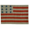 Tapis USA Flag Beige par Lorena Canals Tapis USA Flag Beige par Lorena Canals