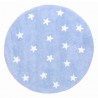 Tapis Enfant Rond Bleu Ciel Cielo par Lorena Canals Tapis Enfant Rond Bleu Ciel Cielo par Lorena Canals
