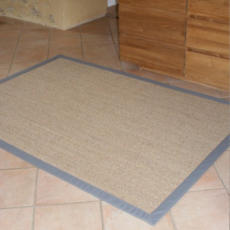 Tapis en sisal gansé personnalisable Tapis en sisal gansé personnalisable