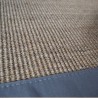 Tapis en sisal gansé personnalisable Tapis en sisal gansé personnalisable