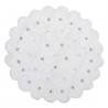 Tapis Enfant Rond Blanc Cassé Galletita par Lorena Canals Tapis Enfant Rond Blanc Cassé Galletita par Lorena Canals