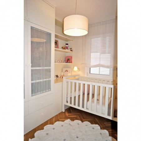 Tapis Enfant Rond Blanc Cassé Galletita par Lorena Canals Tapis Enfant Rond Blanc Cassé Galletita par Lorena Canals