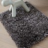 Tapis rectangulaire shaggy gris-beige par Arte Espina