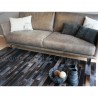 Tapis Jacob en peau de vache Home Spirit tons chocolats Tapis Jacob en peau de vache Home Spirit tons chocolats