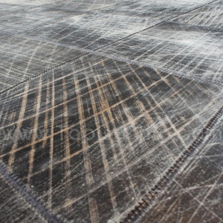 Tapis en cuir de vache Home Spirit modèle Walker Tapis en cuir de vache Home Spirit modèle Walker