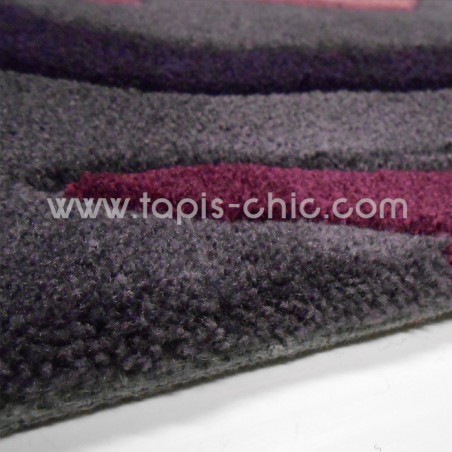 Tapis Action Painting Violet par Arte Espina Tapis Action Painting Violet par Arte Espina