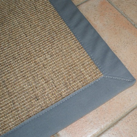 Tapis en sisal gansé personnalisable Tapis en sisal gansé personnalisable
