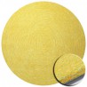 Tapis Rond Jaune Colour in Motion par Esprit Home Tapis Rond Jaune Colour in Motion par Esprit Home