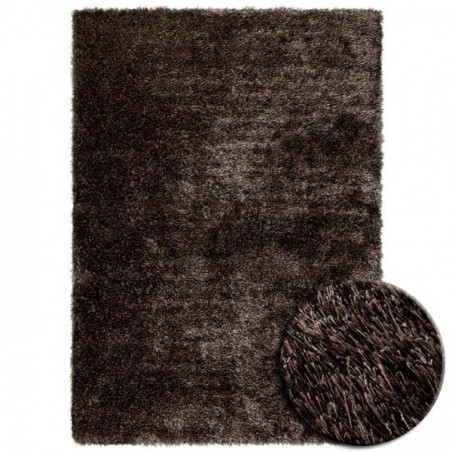 Tapis Shaggy Brun New Glamour par Esprit Home Tapis Shaggy Brun New Glamour par Esprit Home