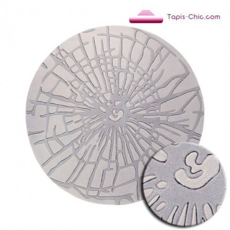 Tapis Wood Gris par Esprit Home Tapis Wood Gris par Esprit Home