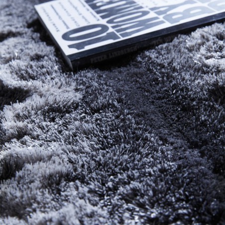 Tapis de Salon en Relief Gobi Gris par Home Spirit Tapis de Salon en Relief Gobi Gris par Home Spirit