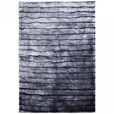 Tapis en Viscose Tie and Dye Gris par Home Spirit Tapis en Viscose Tie and Dye Gris par Home Spirit