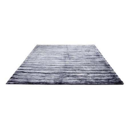 Tapis en Viscose Tie and Dye Gris par Home Spirit Tapis en Viscose Tie and Dye Gris par Home Spirit
