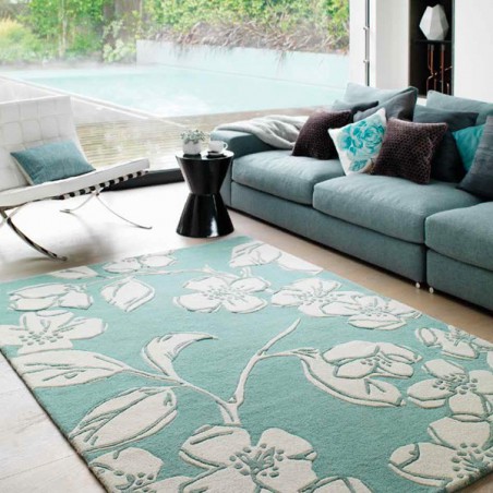Tapis Floral Devore par Joseph Lebon Tapis Floral Devore par Joseph Lebon