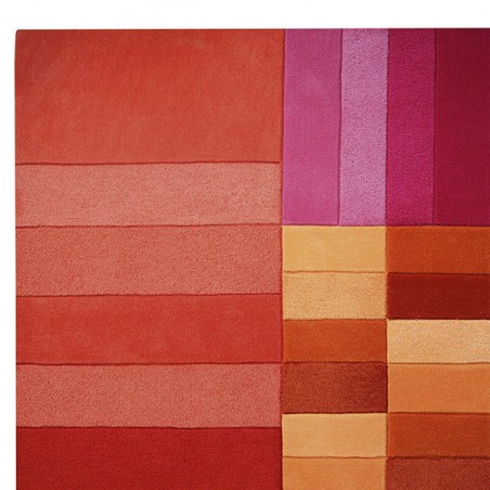 Tapis Various Box Rouge par Esprit Home Tapis Various Box Rouge par Esprit Home