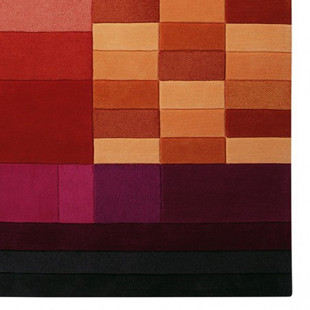 Tapis Various Box Rouge par Esprit Home Tapis Various Box Rouge par Esprit Home