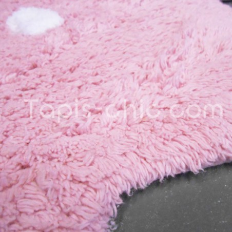 Tapis Enfant Rond Rose Galletita par Lorena Canals Tapis Enfant Rond Rose Galletita par Lorena Canals
