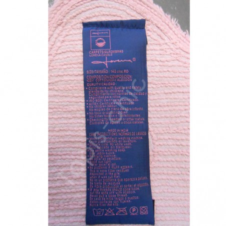 Tapis Enfant Rond Rose Galletita par Lorena Canals Tapis Enfant Rond Rose Galletita par Lorena Canals