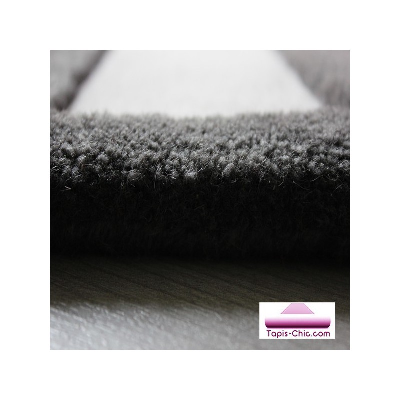 Tapis Original Pebbles noir et gris par Angelo 170 x 240 cm