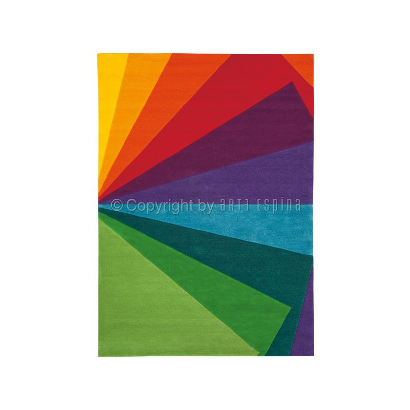 Tapis Colour Festival Arc en Ciel par Arte Espina