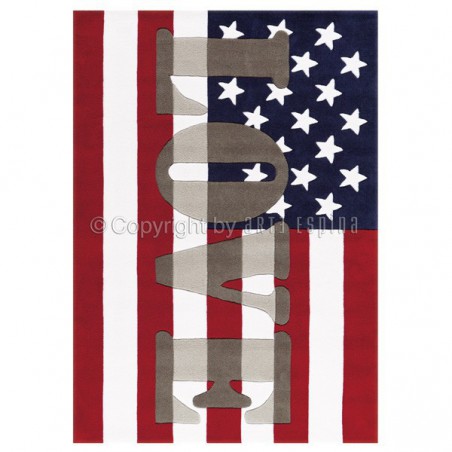 Tapis Love America par Arte Espina 140 x 200 cm Tapis Love America par Arte Espina 140 x 200 cm