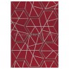 Tapis de Salon Graphique Kinetic Rouge par Arte Espina Tapis de Salon Graphique Kinetic Rouge par Arte Espina