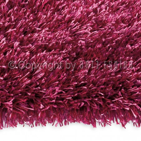 Tapis shaggy framboise uni par Arte Espina Tapis shaggy framboise uni par Arte Espina