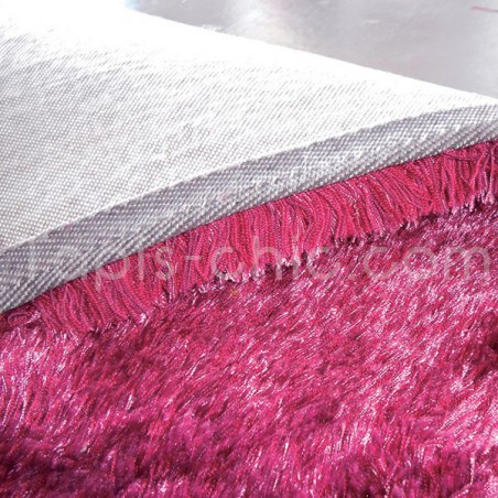 Tapis shaggy framboise uni par Arte Espina Tapis shaggy framboise uni par Arte Espina