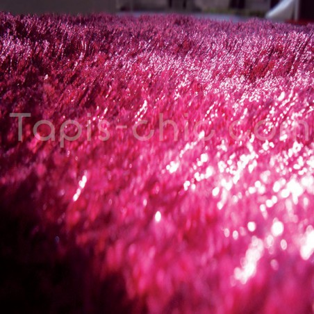 Tapis shaggy framboise uni par Arte Espina Tapis shaggy framboise uni par Arte Espina