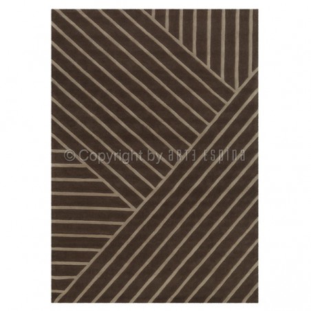 Tapis Design Marron Zen par Arte Espina Tapis Design Marron Zen par Arte Espina
