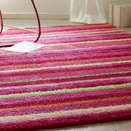 Tapis Rose Funny Stripes par Esprit Home Tapis Rose Funny Stripes par Esprit Home