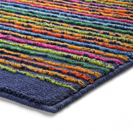 Tapis de Salle de Bain Bleu foncé Cool Stripes par Esprit Home Tapis de Salle de Bain Bleu foncé Cool Stripes par Esprit Home